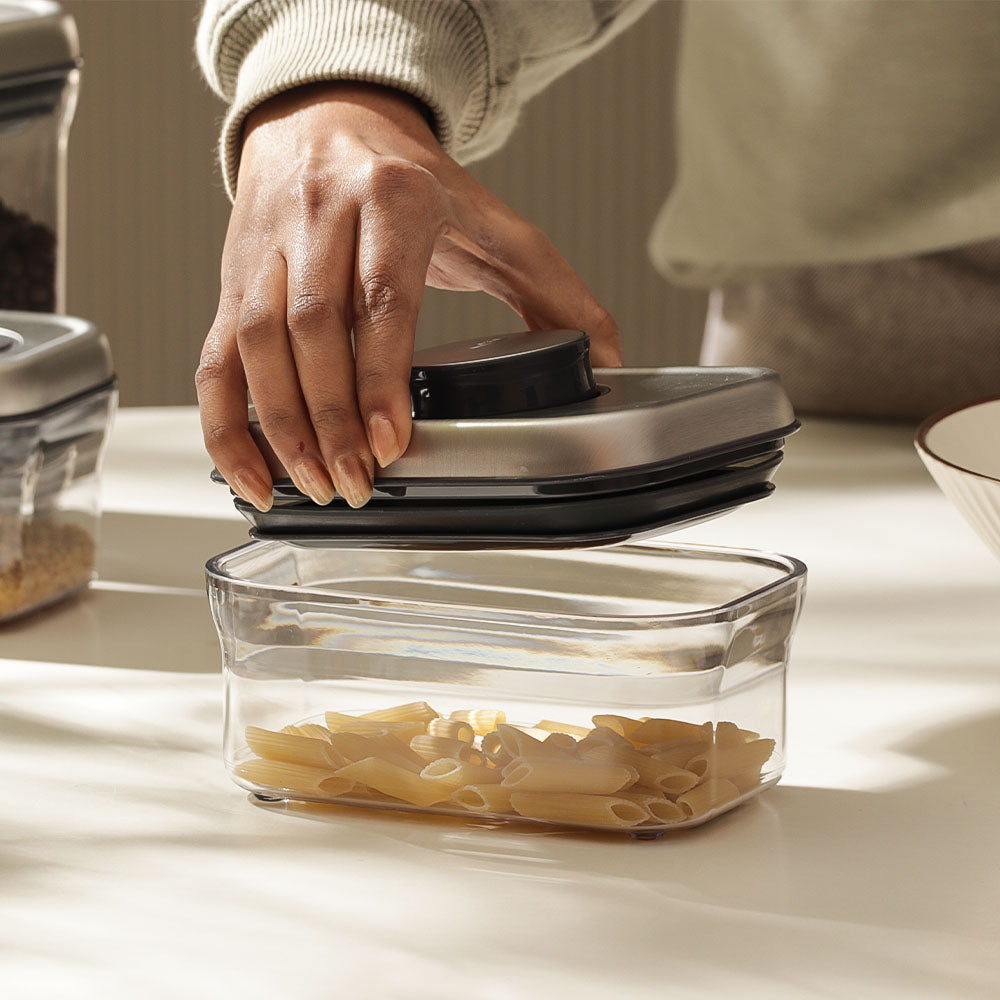 Steel POP Mini Rectangular Storage Container - 600ml