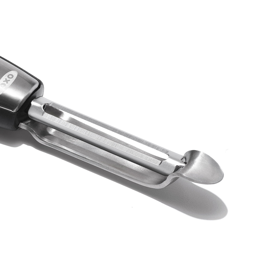 Steel Swivel Peeler - Silver