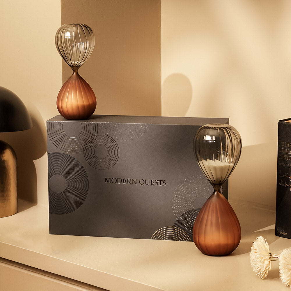 Stockholm Hourglass 2-piece Gift Set - Smoke Amber