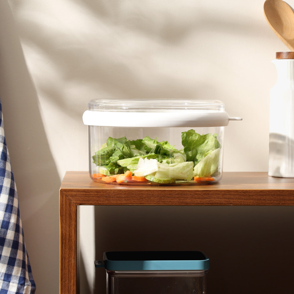 Stora Round Storage Box - White