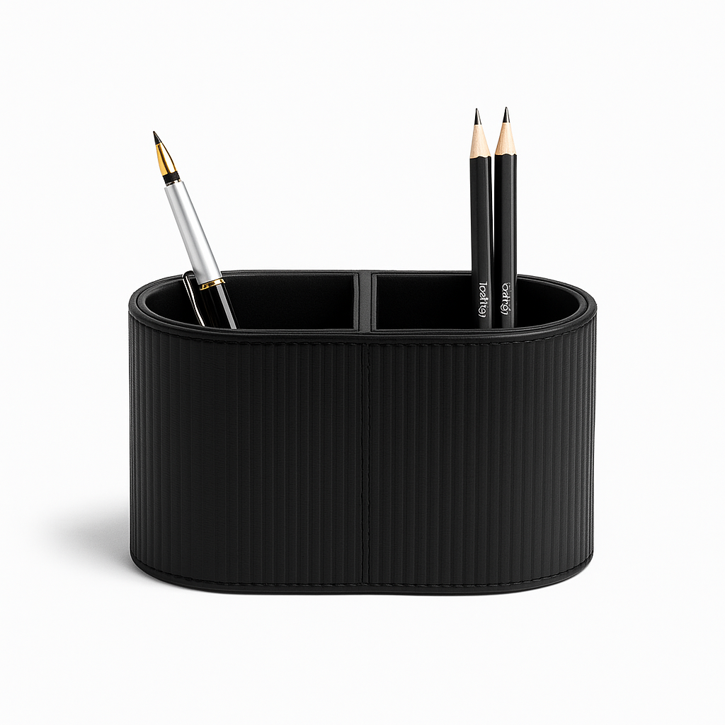 Stripes Duo Organizer - Black