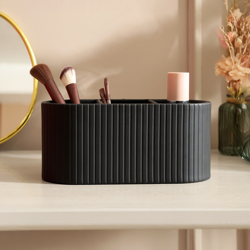 Stripes Trio Organizer - Black