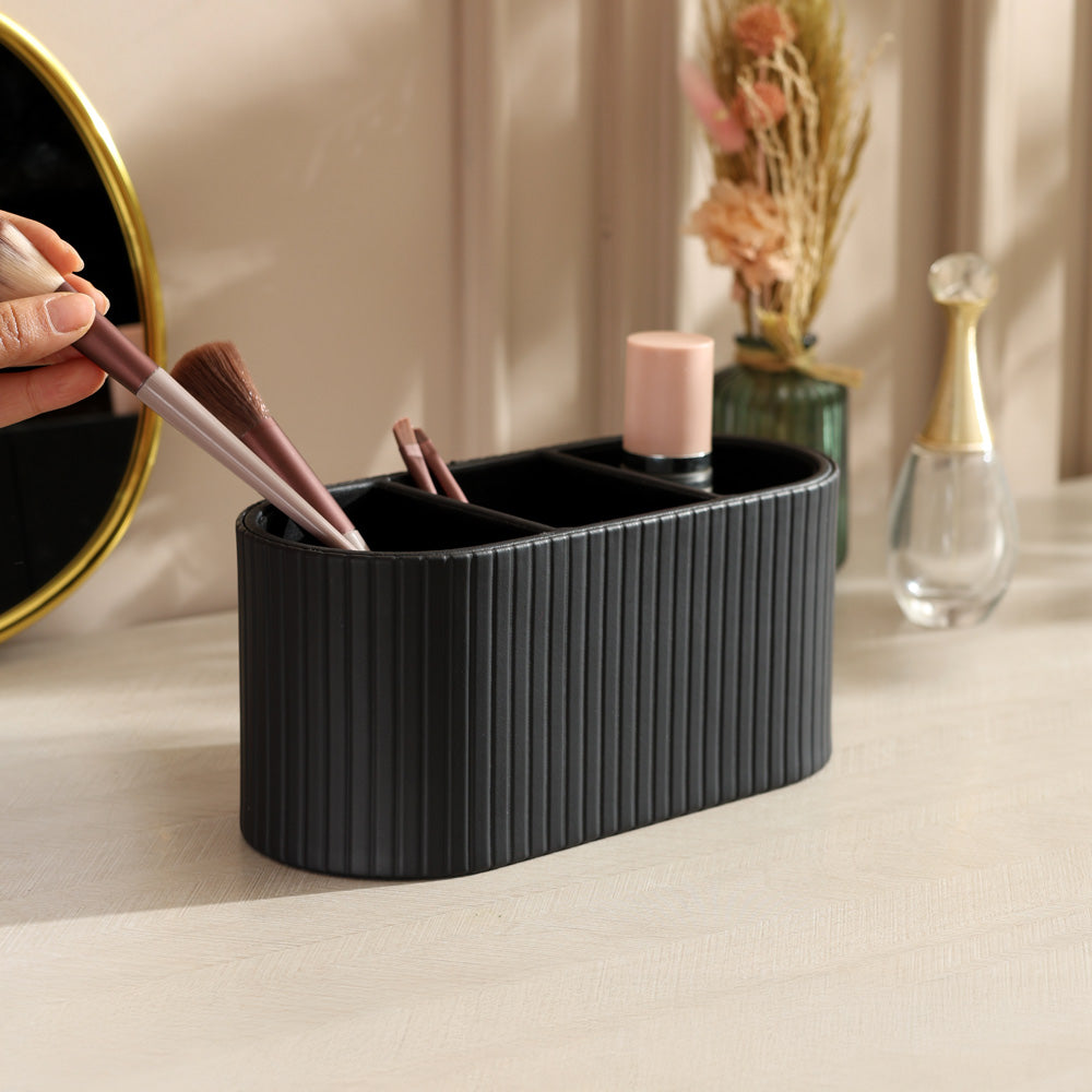 Stripes Trio Organizer - Black