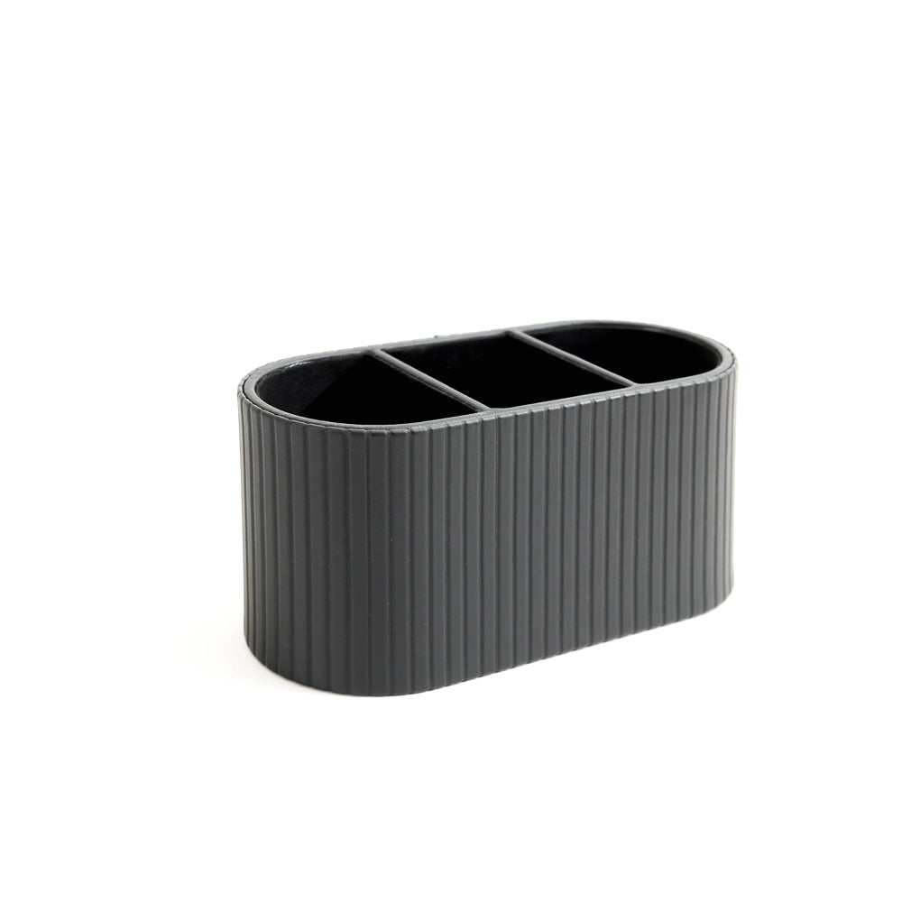 Stripes Trio Organizer - Black