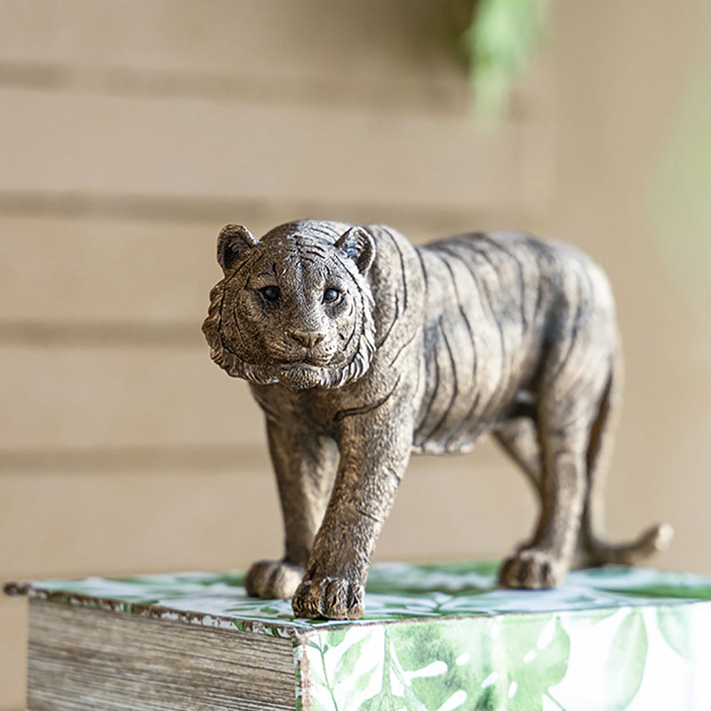 Sumatran Tiger Decorative Sculpture - Bronze