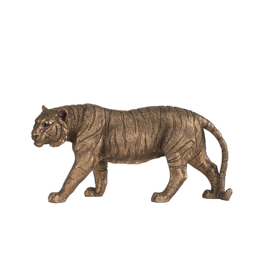 Sumatran Tiger Decorative Sculpture - Bronze