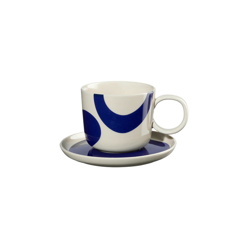 LaMer Coffee Cup With Saucer - Blue