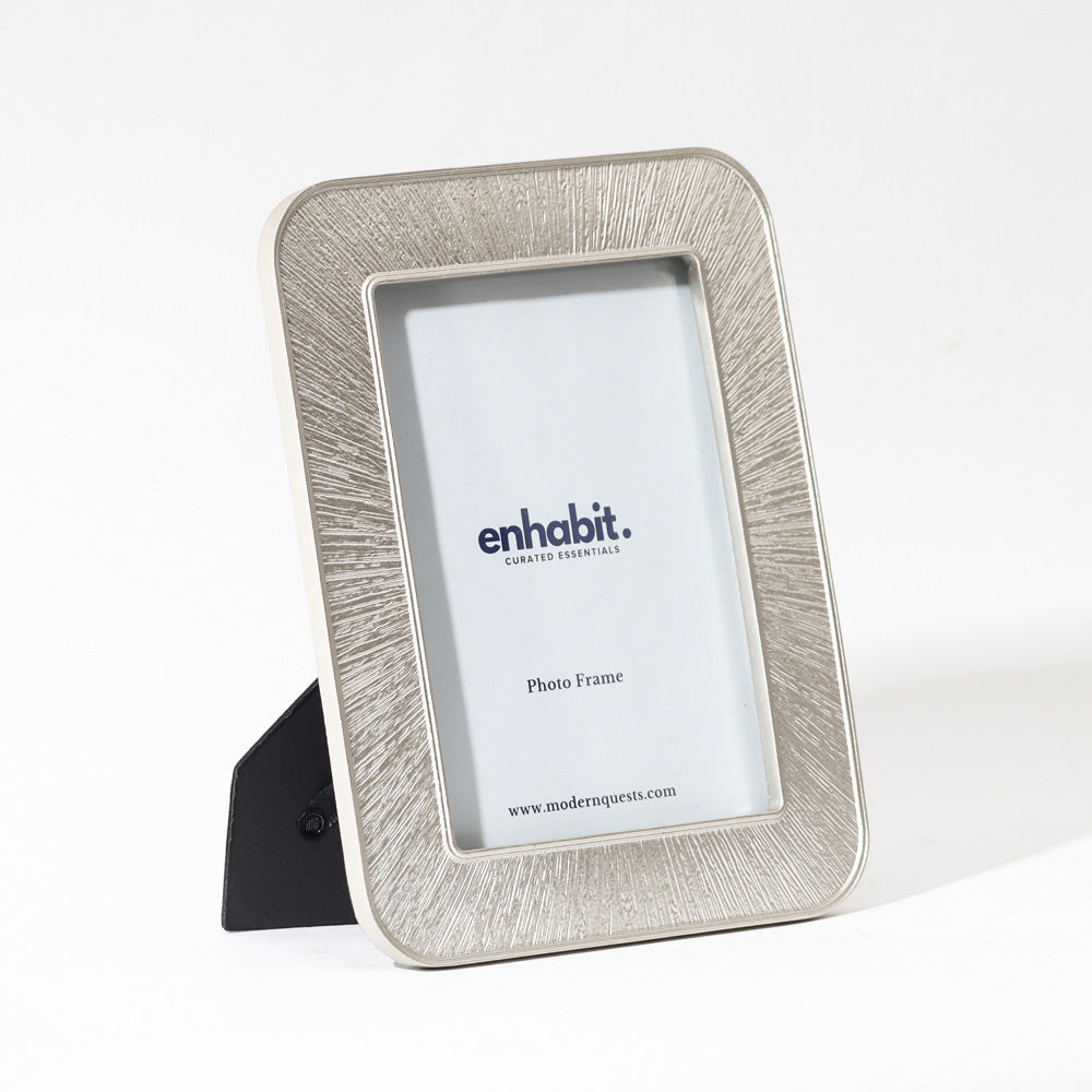 Starburst Photo Frame Large - Silver