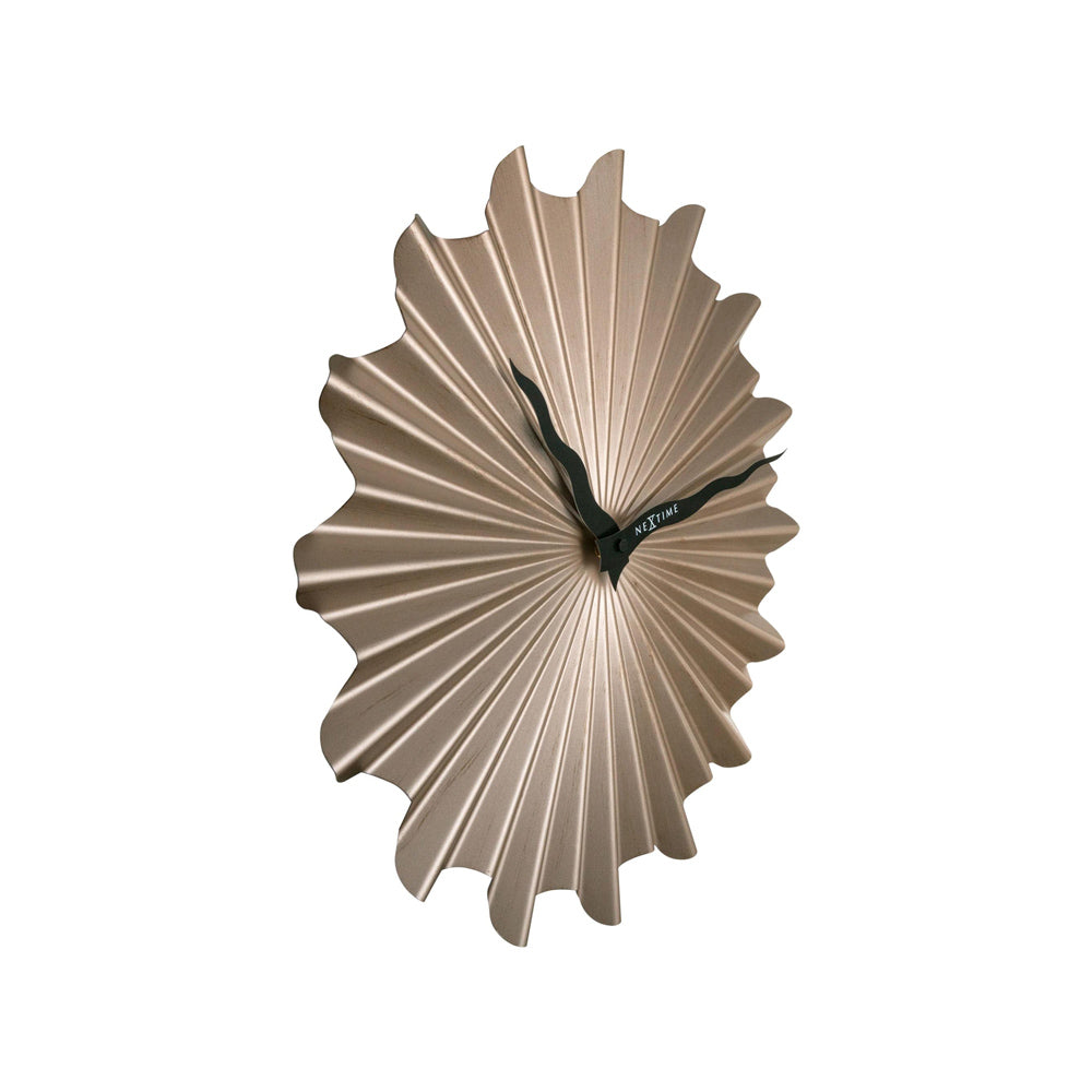 Sunny Wall Clock 40cm - Brown