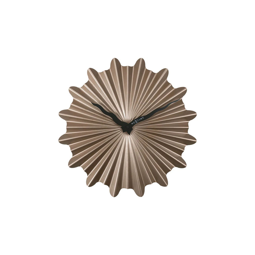 Sunny Wall Clock 40cm - Brown