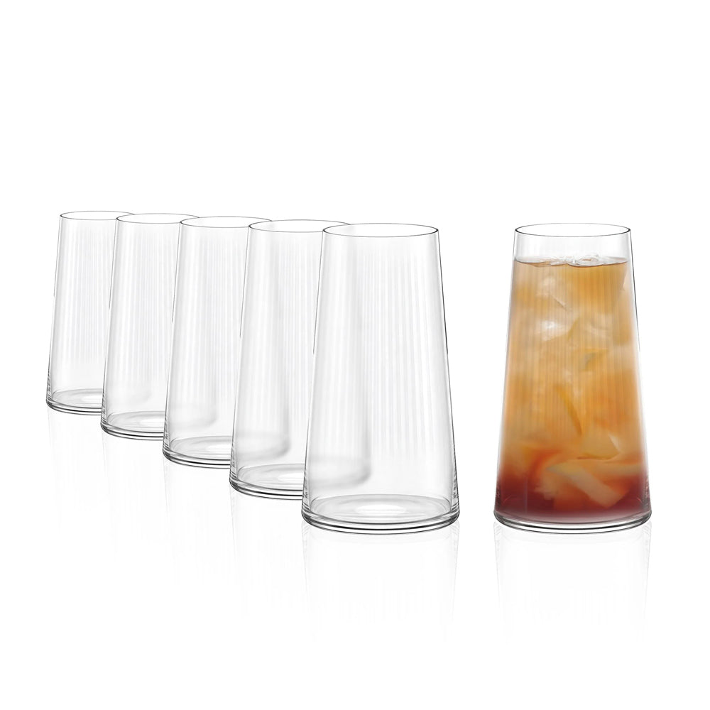 Symphony Long Drink Glasses 460ml, Set of 6