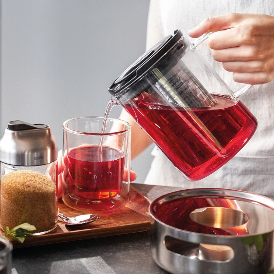 T-Prep Glass Teapot with Infuser 800ml