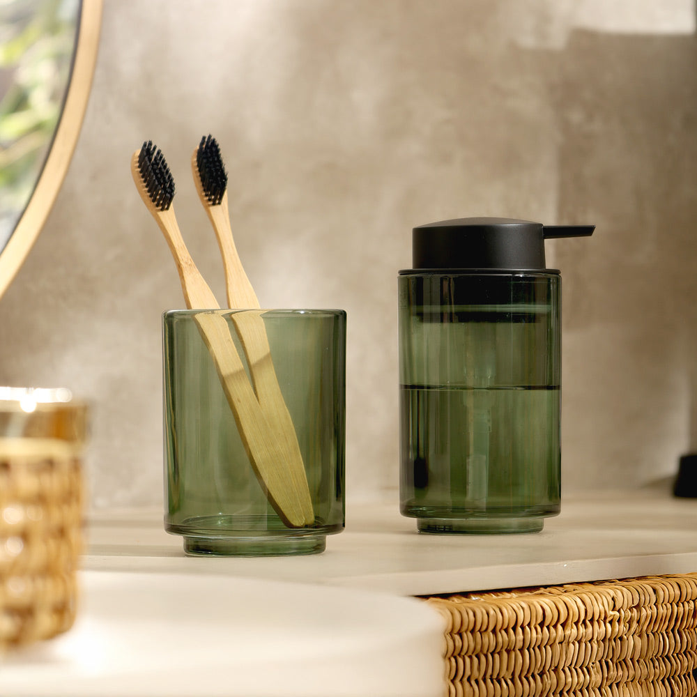 Tada Toothbrush Tumbler - Dark Green