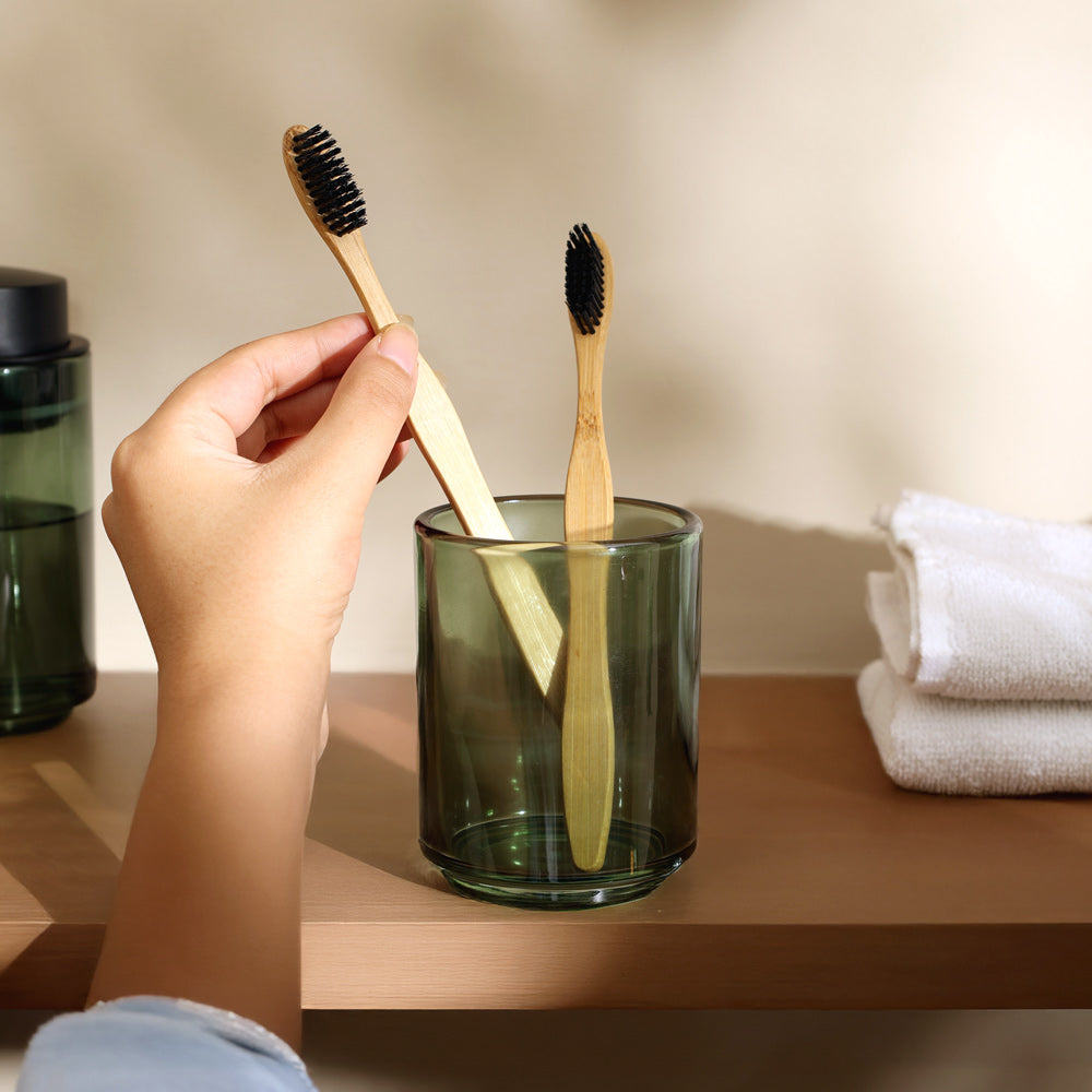 Tada Toothbrush Tumbler - Dark Green