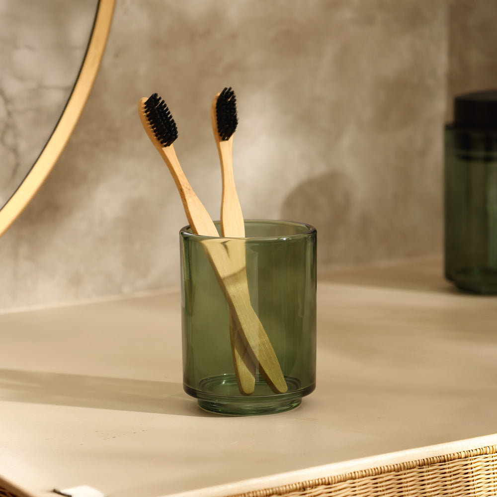 Tada Toothbrush Tumbler - Dark Green