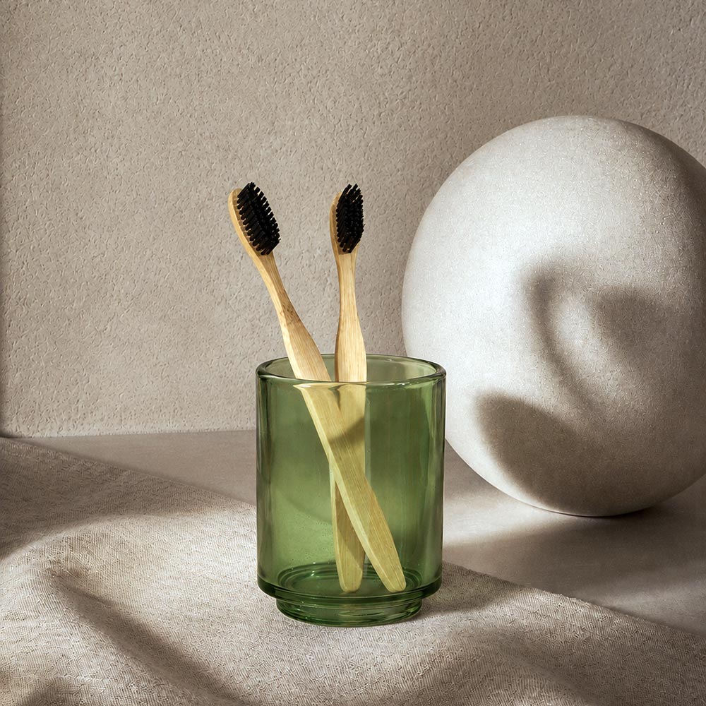 Tada Toothbrush Tumbler - Dark Green