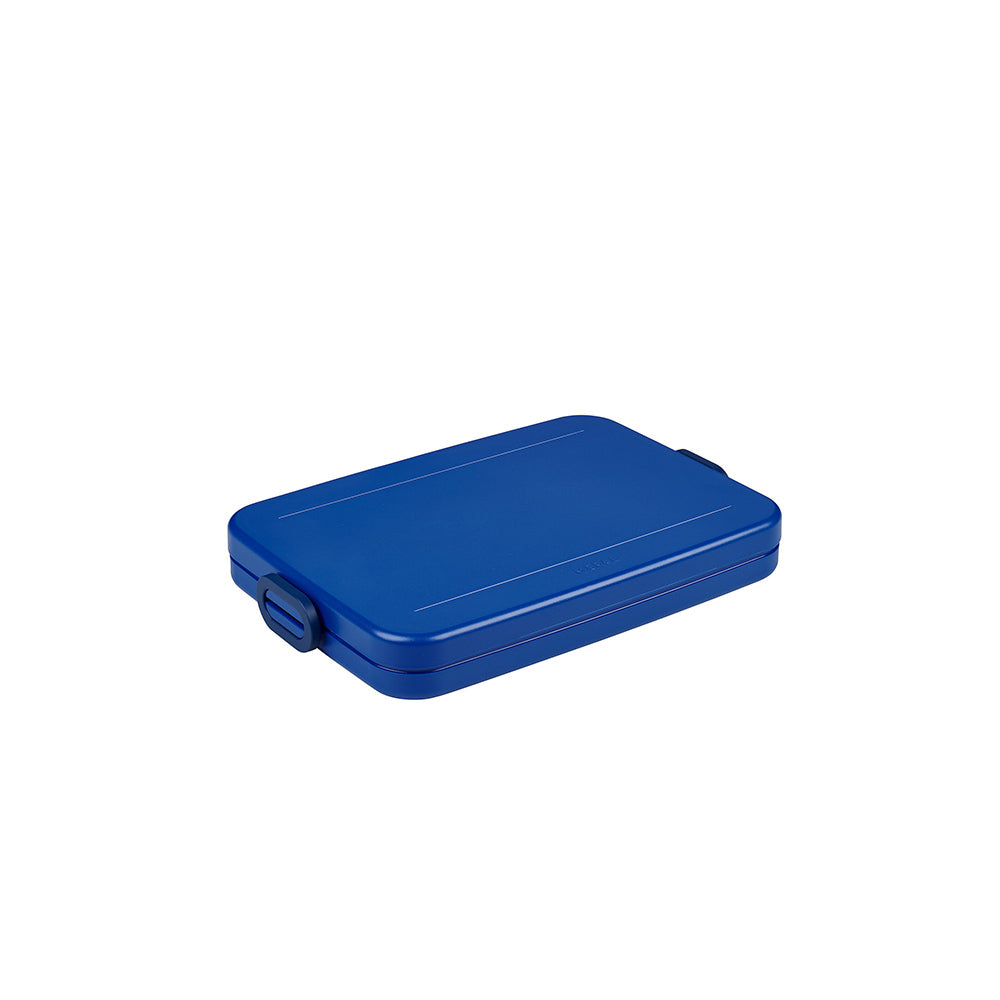 Take A Break Lunch Box Flat - Vivid Blue