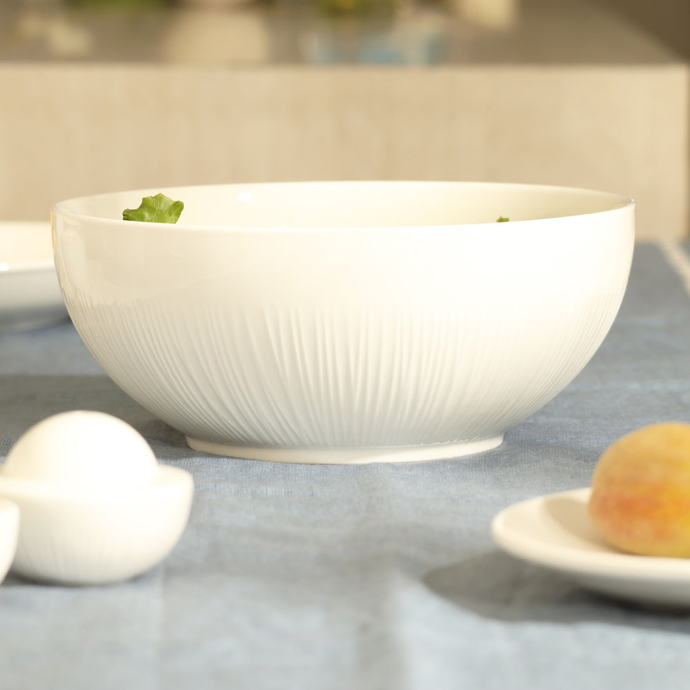 Talia Large Bowl - Ivory
