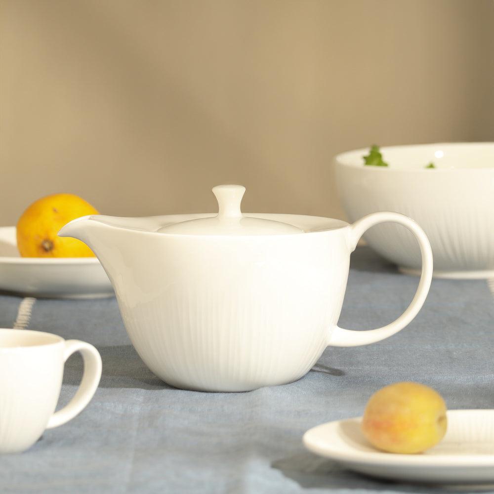 Talia Tea Pot - Ivory
