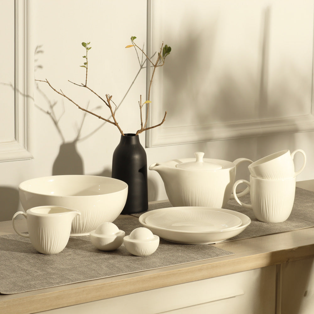 Talia Tea Pot - Ivory