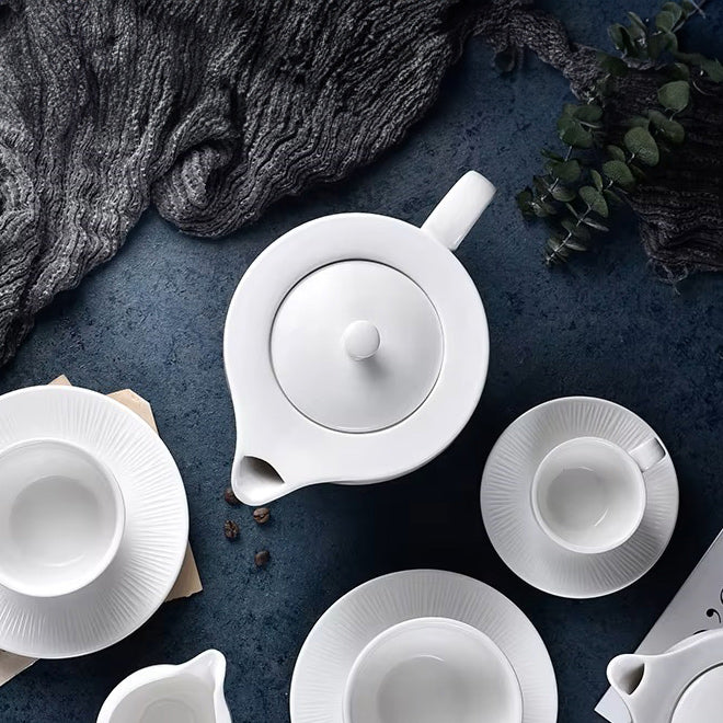 Talia Tea Pot - Ivory