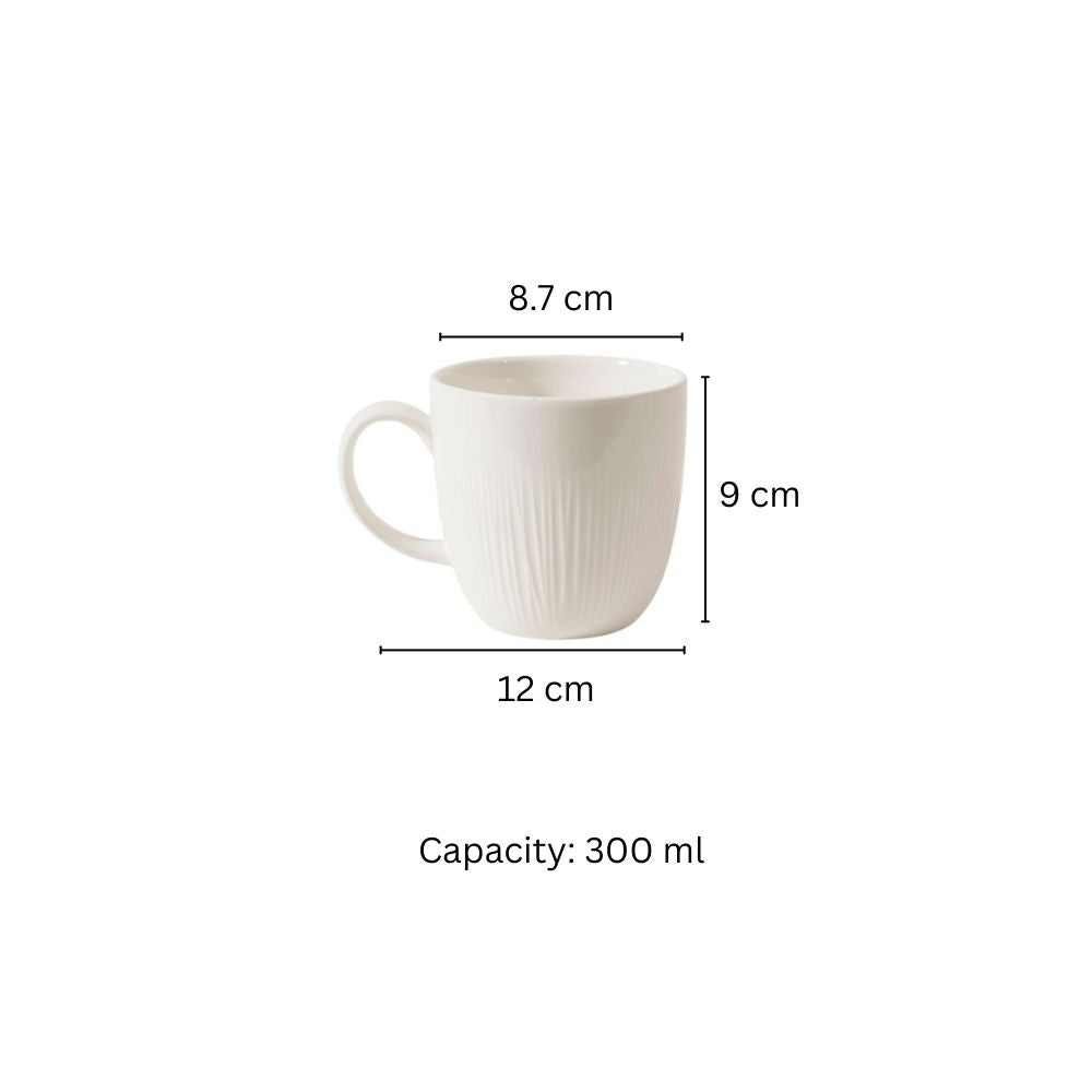 Talia Coffee Mug - Ivory