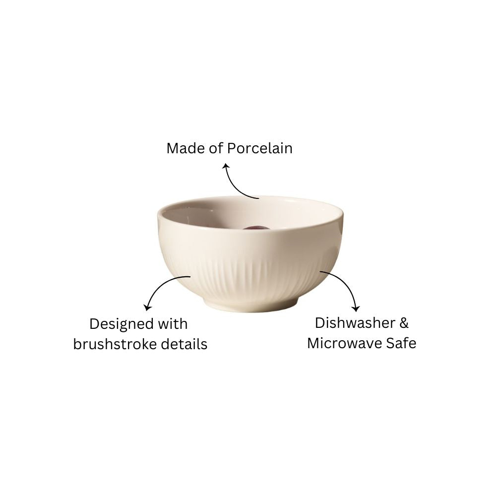 Talia Small Bowl - Ivory