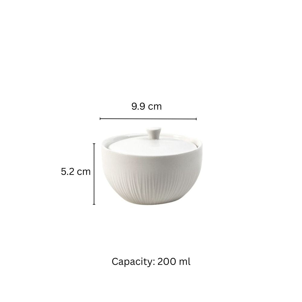 Talia Sugar Bowl - Ivory