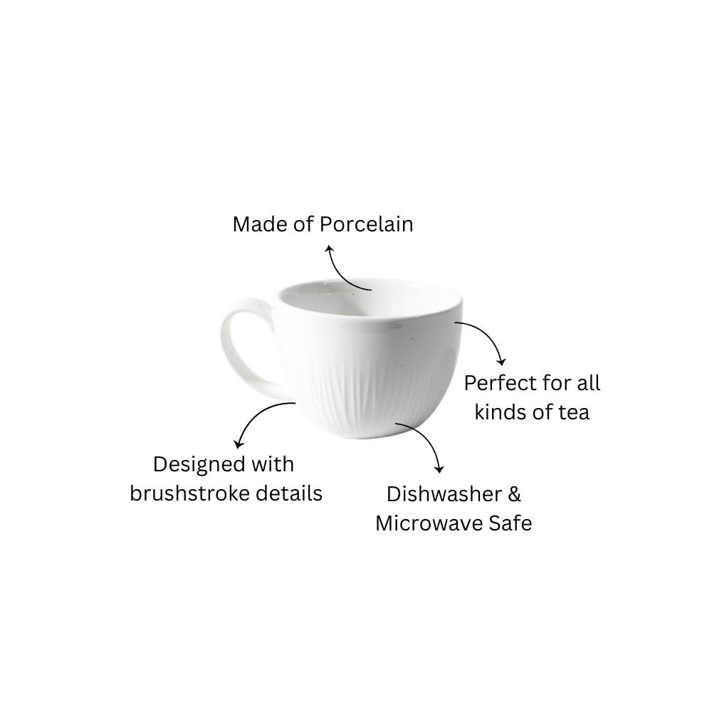 Talia Tea Cup - Ivory