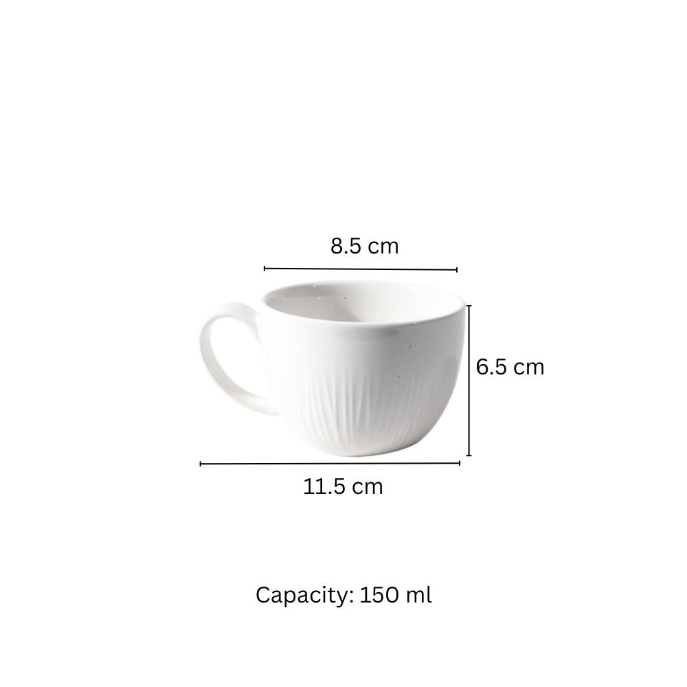 Talia Tea Cup - Ivory
