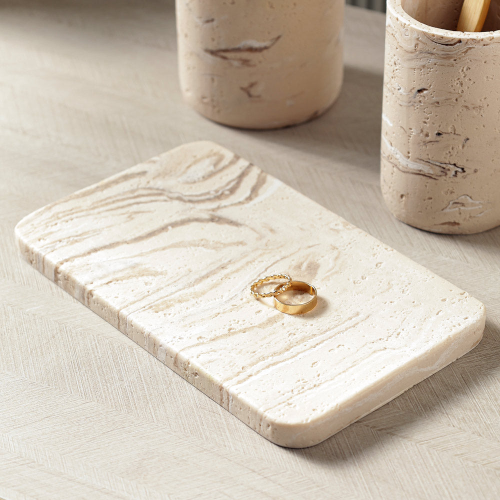 Talon 3-piece Bathroom Set - Stone Blush
