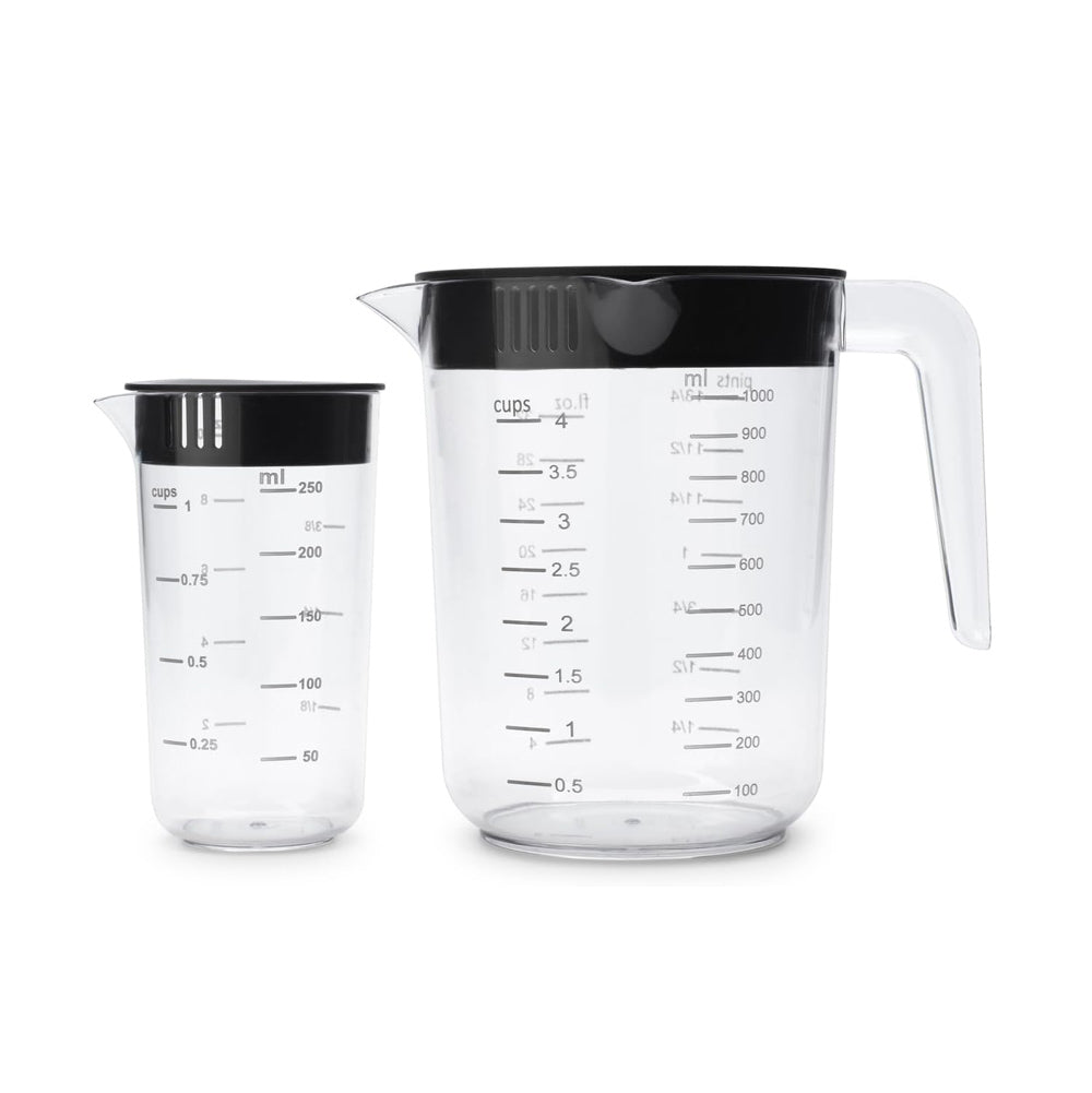 Tasty Plus Measuring Jug, Set of 2