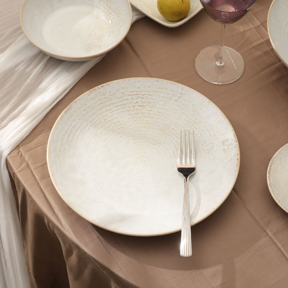 Terra Dinner Plate - Blue Eye Gold