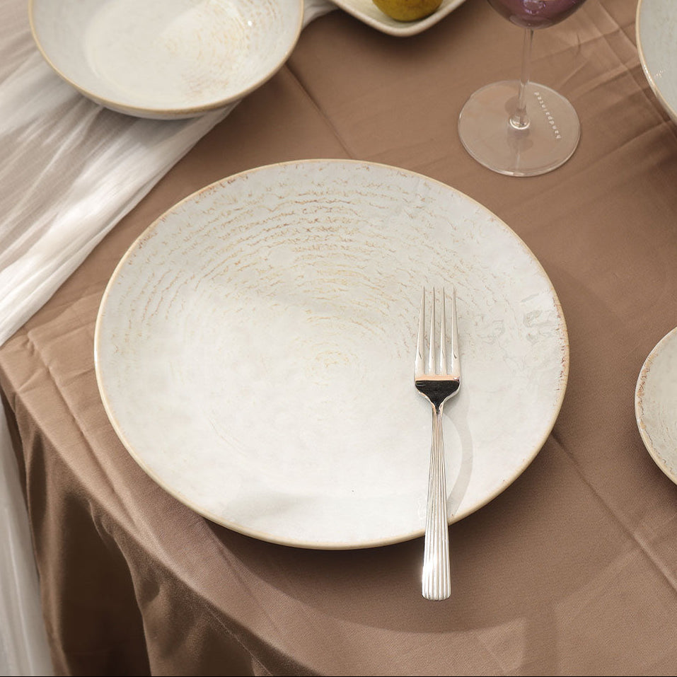 Terra Dinner Plate - Blue Eye Gold
