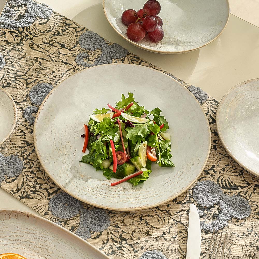 Terra Dinner Plate - Blue Eye Gold