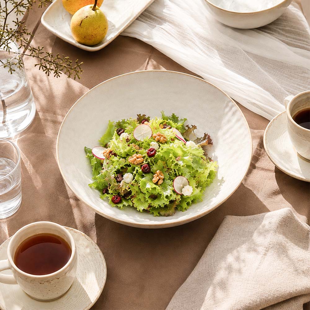 Terra Serving Bowl - Blue Eye Gold
