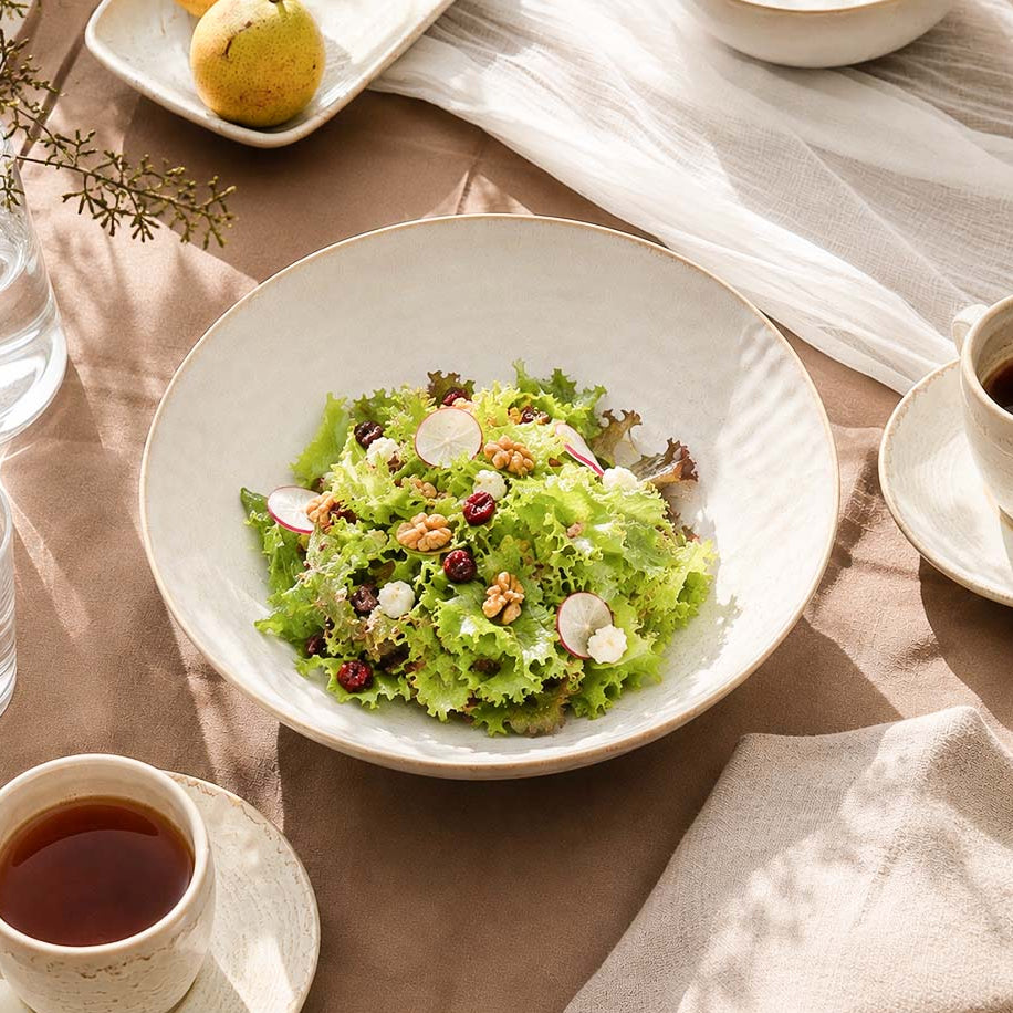 Terra Serving Bowl - Blue Eye Gold