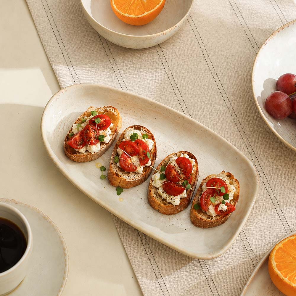 Terra Serving Platter - Blue Eye Gold