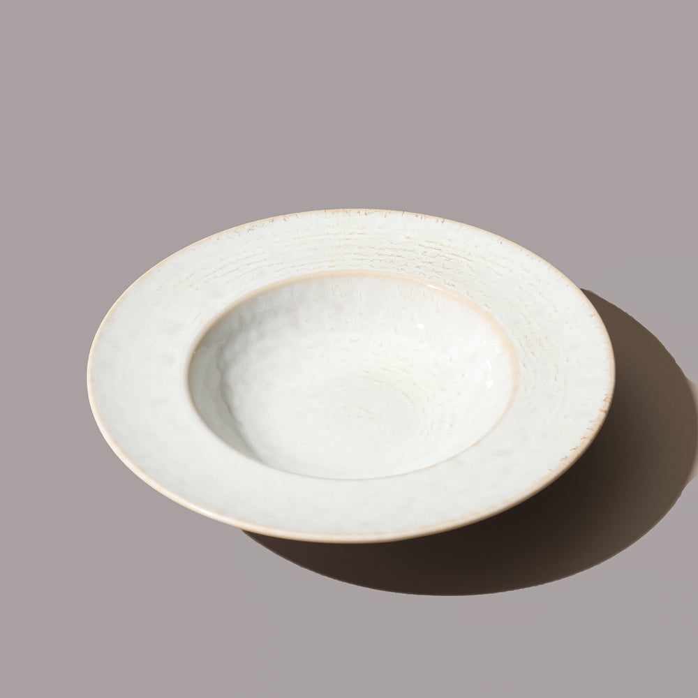 Terra Pasta Plate - Blue Eye Gold