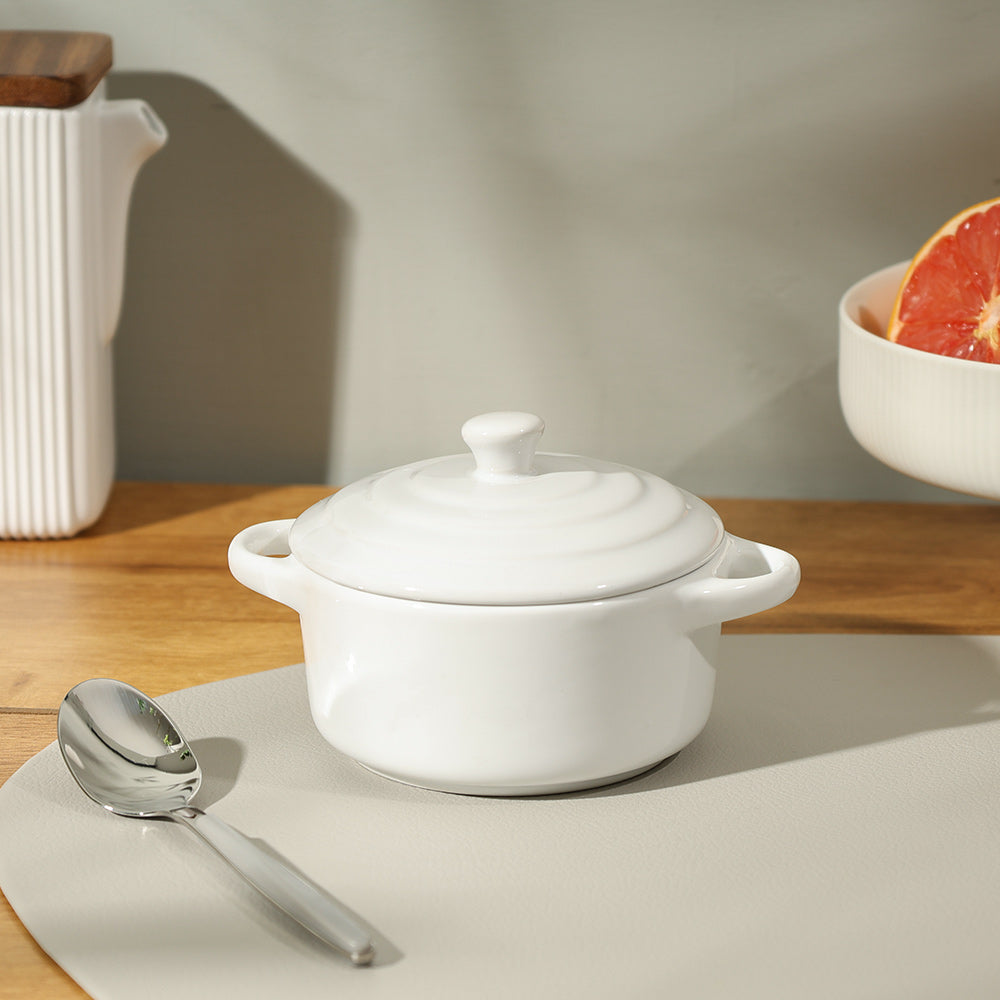 Therma Ceramic Serving Pot Mini - White