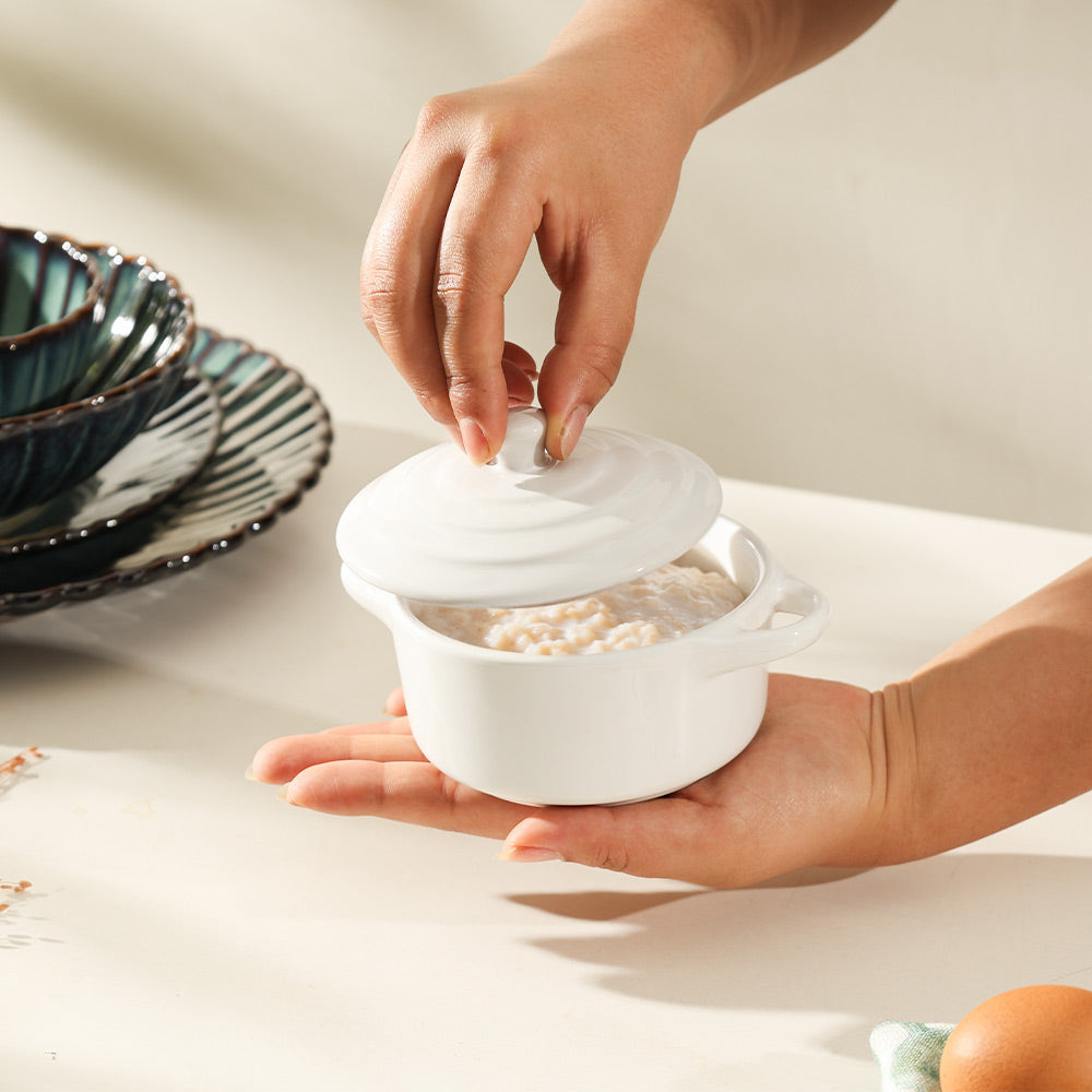 Therma Ceramic Serving Pot Mini - White