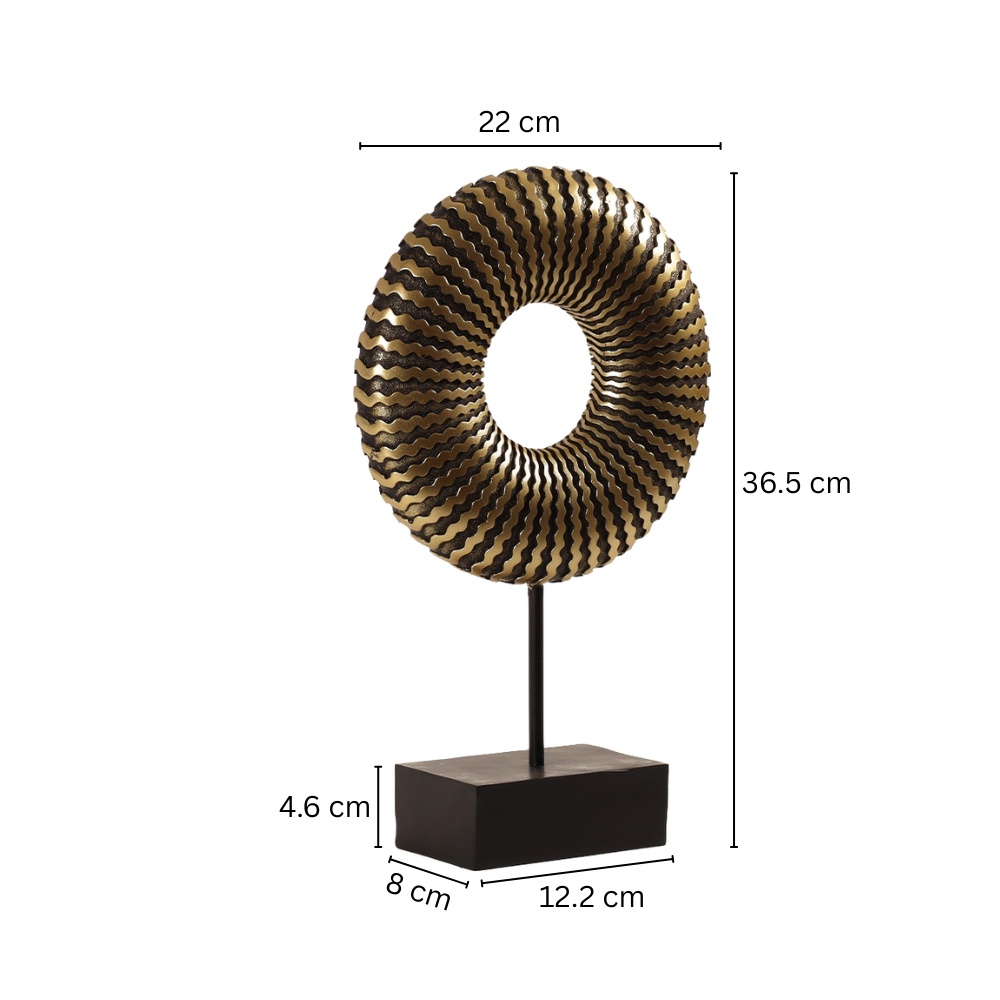 Thresh Decorative Sculpture - Gold & Black