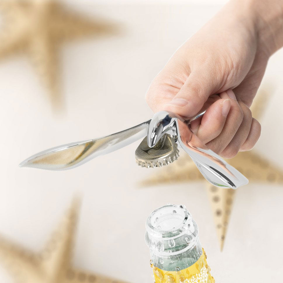 Tipsy Bottle Opener - Chrome