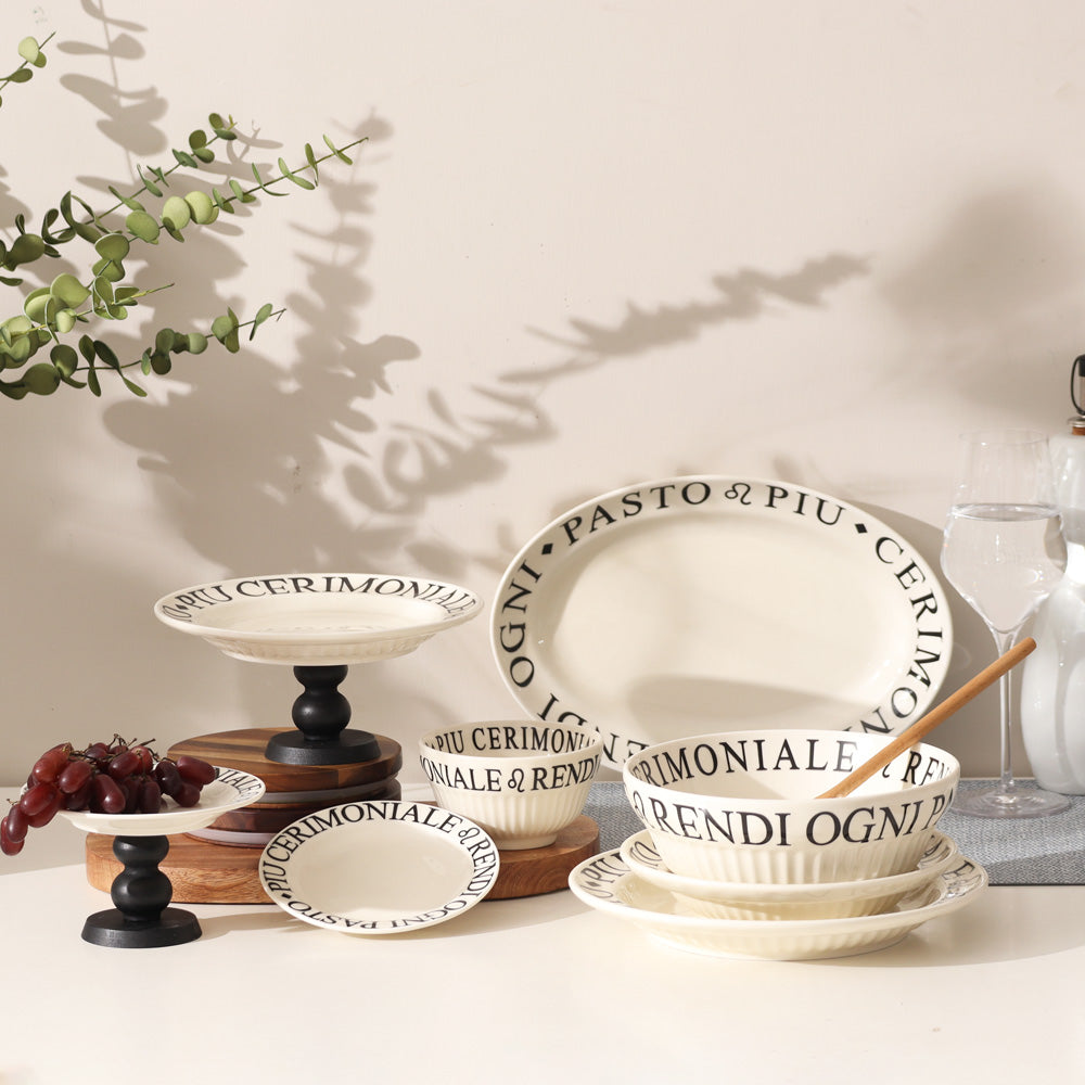 Tosca Side Plate - Cream