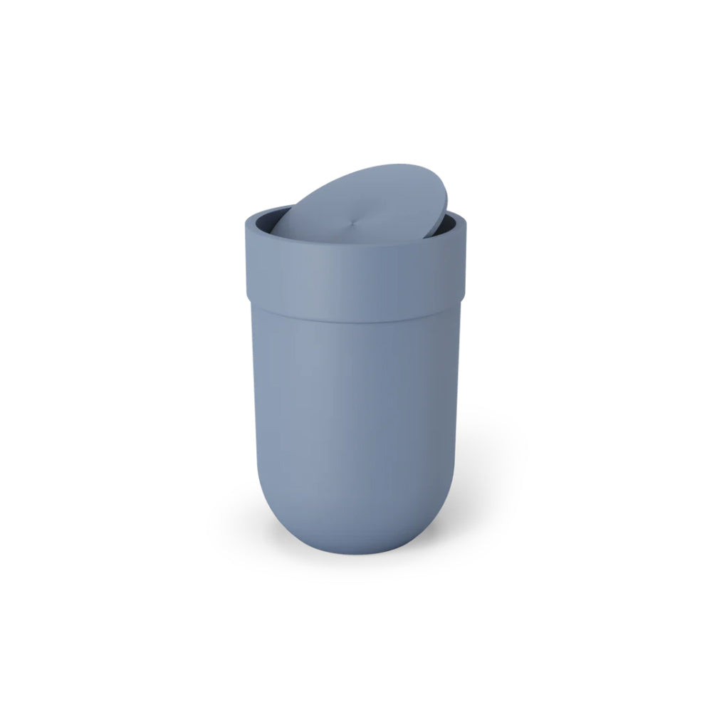 Touch Wastecan with Lid - Blue