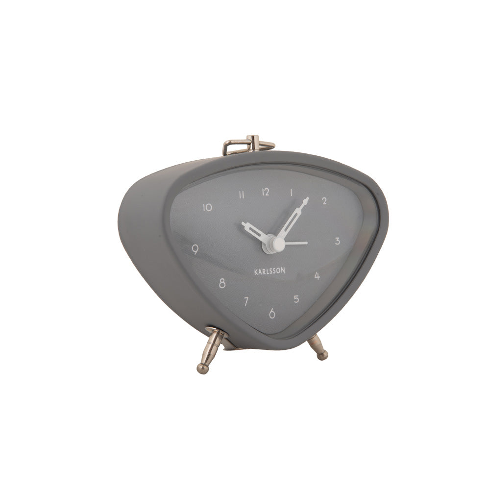 Triangle Alarm Clock - Grey