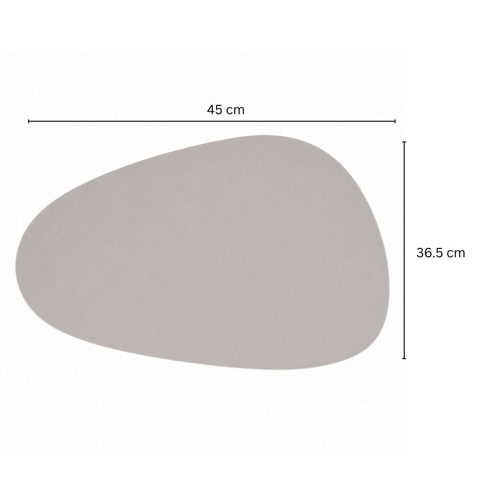 Trigonal Placemats, Set of 2 - Grey