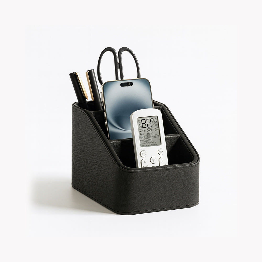 Trio Desk Organiser -  Black