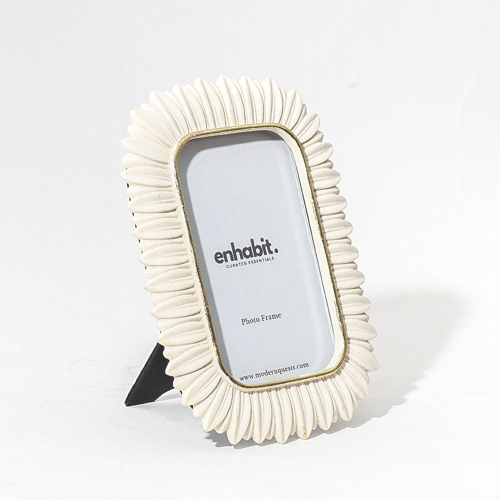 Tropicale Photo Frame Medium - Ivory Gold