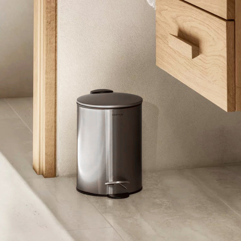 Tubo Pedal Bin Small - Burned Metal